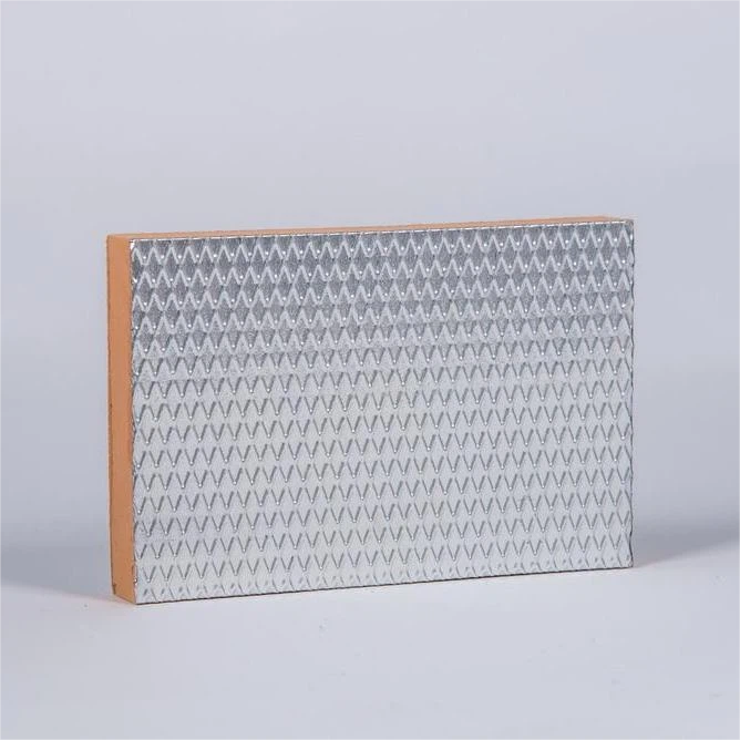 Pre Insulated Duct Board Aluminum Foil Phenolic Foam Panel